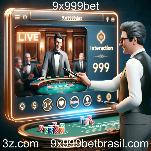 Experimente a Emoção do Cassino Ao Vivo no 9x999bet
